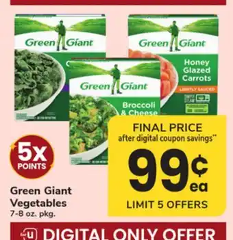 ACME Green Giant Vegetables offer