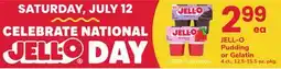 ACME JELL-O Pudding or Gelatin offer