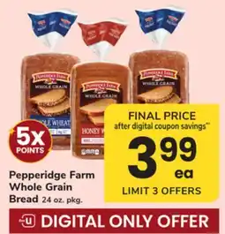 ACME Pepperidge Farm Whole Grain Bread offer