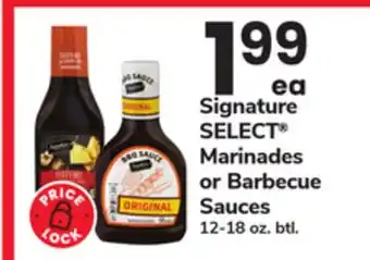 ACME Signature SELECT Marinades or Barbecue Sauces offer