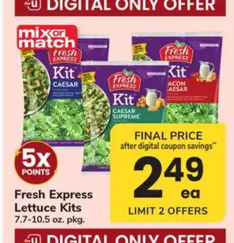 ACME Fresh Express Lettuce Kits offer