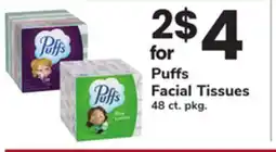 ACME Puffs Facial Tissues offer