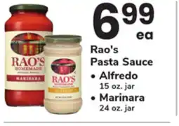 ACME Rao's Pasta Sauce offer