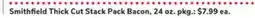 ACME Smithfield Thick Cut Stack Pack Bacon offer