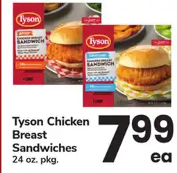 ACME Tyson Chicken Breast Sandwiches offer