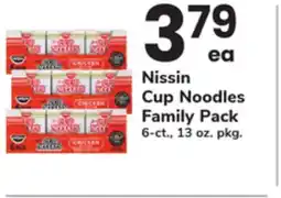 ACME Nissin Cup Noodles Family Pack offer