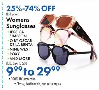 Boscov's Womens Sunglasses offer