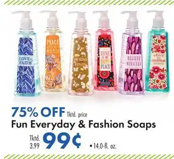 Boscov's Fun Everyday & Fashion Soaps offer