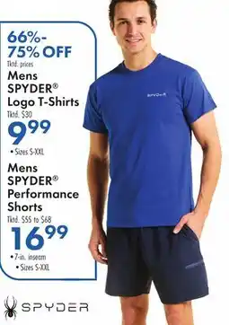 Boscov's Mens SPYDER Logo T-Shirts offer