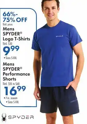 Boscov's Mens SPYDER Logo T-Shirts offer