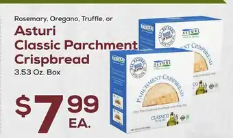 DeCicco & Sons Asturi Classic Parchment Crispbread offer