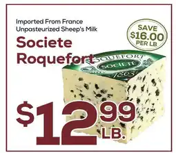 DeCicco & Sons Societe Roquefort offer
