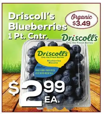 DeCicco & Sons Driscoll's Blueberries offer
