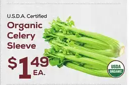 DeCicco & Sons Organic Celery Sleeve offer