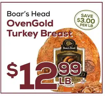 DeCicco & Sons Boar's Head OvenGold Turkey Breast offer