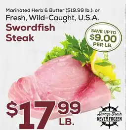 DeCicco & Sons Swordfish Steak offer
