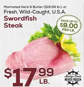 DeCicco & Sons Swordfish Steak offer