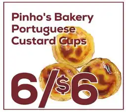 DeCicco & Sons Pinho's Bakery Portuguese Custard Cups offer