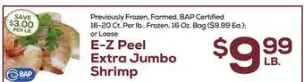DeCicco & Sons E-Z Peel Extra Jumbo Shrimp offer