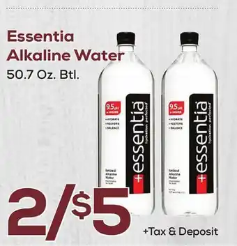 DeCicco & Sons Essentia Alkaline Water offer