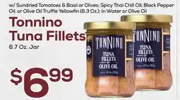 DeCicco & Sons Tonnino Tuna Fillets 6.7 Oz. Jar offer