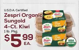 DeCicco & Sons Zespri Organic Sungold 4-Ct. Kiwi offer