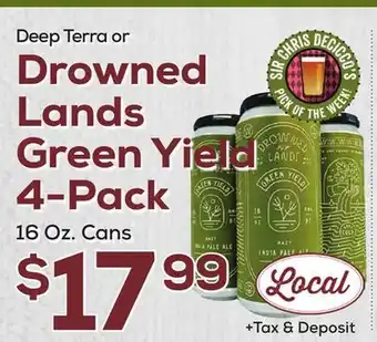 DeCicco & Sons Drowned Lands Green Yield 4-Pack offer