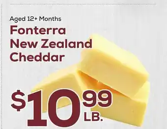 DeCicco & Sons Fonterra New Zealand Cheddar offer