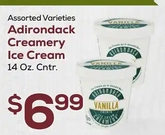 DeCicco & Sons Adirondack Creamery Ice Cream offer