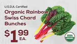 DeCicco & Sons Organic Rainbow Swiss Chard Bunches offer