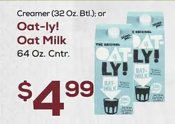 DeCicco & Sons Oat-ly! Oat Milk offer
