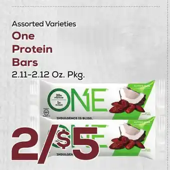 DeCicco & Sons One Protein Bars offer