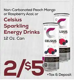 DeCicco & Sons Celsius Sparkling Energy Drinks offer
