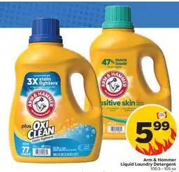 Weis Markets Arm & Hammer Liquid Laundry Detergent offer