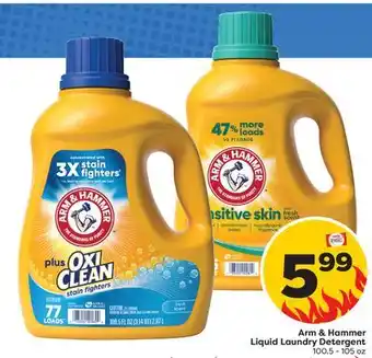 Weis Markets Arm & Hammer Liquid Laundry Detergent offer