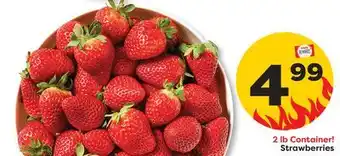 Weis Markets Strawberries offer
