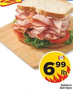 Weis Markets Sahlen's Deli Ham offer