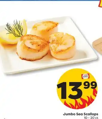 Weis Markets Jumbo Sea Scallops offer