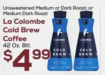DeCicco & Sons La Colombe Cold Brew Coffee offer