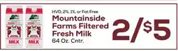 DeCicco & Sons Mountainside Farms Filtered Fresh Milk offer