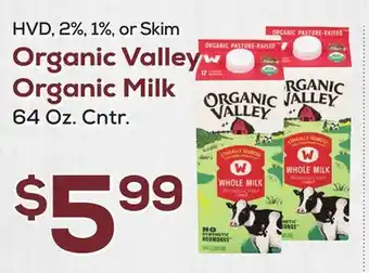 DeCicco & Sons Organic Valley Organic Milk offer