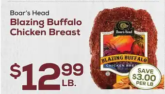 DeCicco & Sons Boar's Head Blazing Buffalo Chicken Breast offer