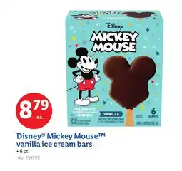 Lidl Disney Mickey Mouse vanilla ice cream bars offer