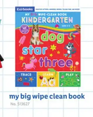 Lidl my big wipe clean book offer