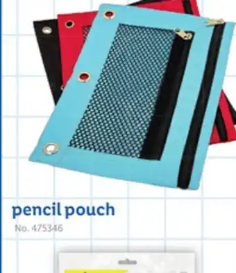 Lidl pencil pouch offer