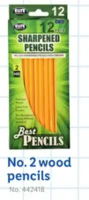 Lidl No. 2 wood pencils offer