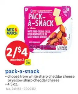 Lidl pack-a-snack offer