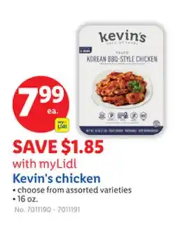 Lidl Kevin's chicken offer