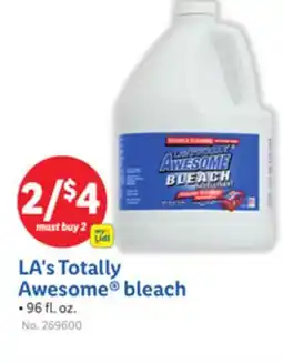 Lidl LA's Totally Awesome bleach offer