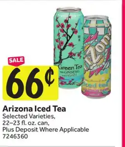 Stop&Shop Arizona Iced Tea offer